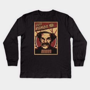 Don Ramon Anger Kids Long Sleeve T-Shirt